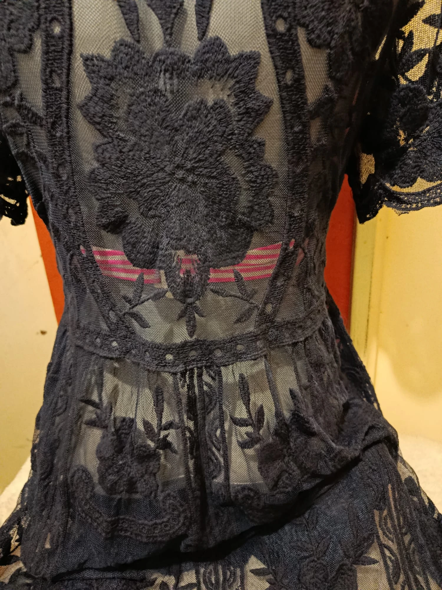 Bohemian chic lace beach dress with side slit One size fits all – photo 10